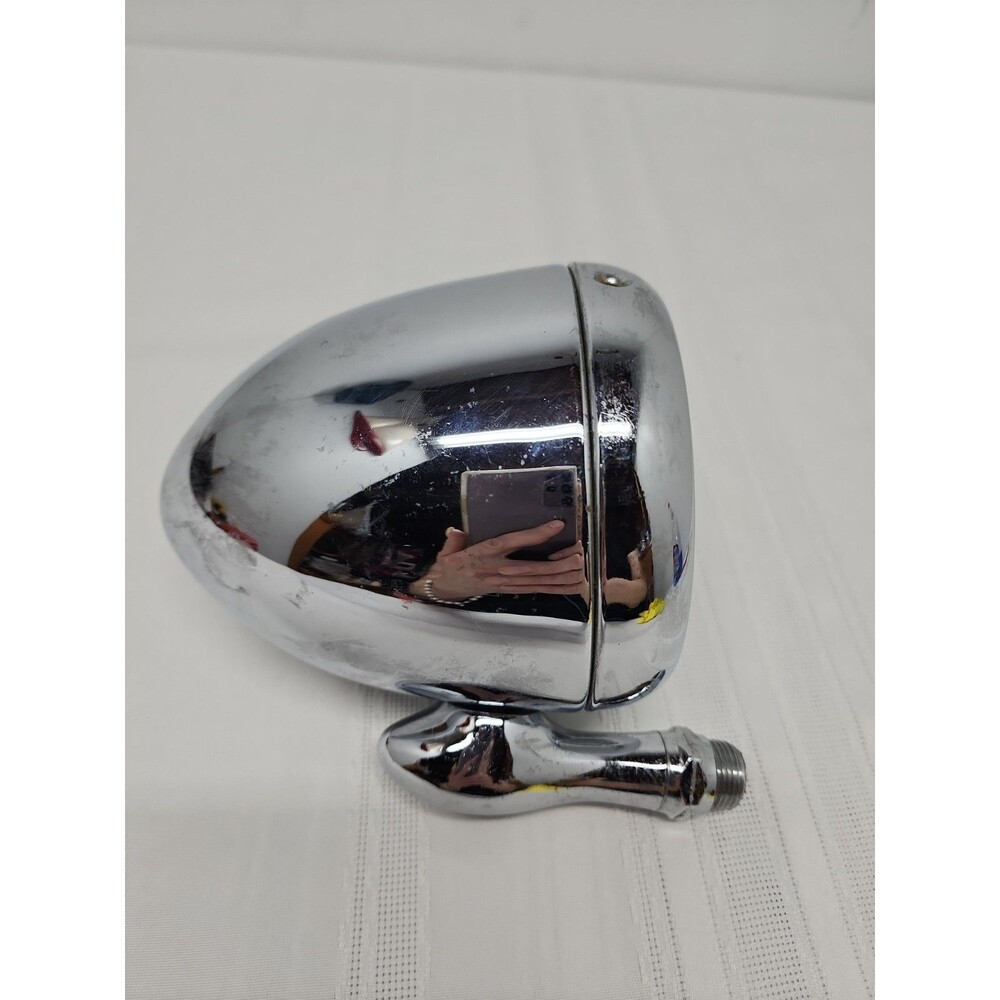 Vintage Chrome Bullet/Teardrop Dummy Spotlight~Gangster Style~Car Accessories